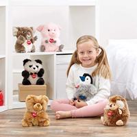 Trudi fluffy panda: 17x19x13 cm (s-29005) - thumbnail