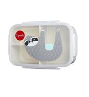 3 Sprouts sloth bento box Rechthoekig Doos Grijs, Transparant 1 stuk(s) - thumbnail