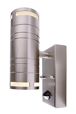 Deko Light Zilly II Up and Down Motion 731011 Wandlamp met bewegingsmelder GU10 RVS