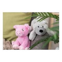 Trixie be eco varkentje edison pluche gerecycled roze - thumbnail