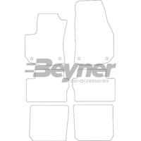 Velours Automatten passend voor Opel Zafira B 2005-2011 6-del HL1568106 - thumbnail