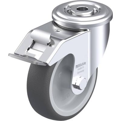 Blickle LER-PATH 100G-FI Zwenkwiel met rem Wieldiameter: 100 mm Draagvermogen (max.): 150 kg 1 stuk(s)