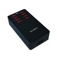 LogiLink compatible Table Charger Netzteil - 8 x 4-poliger USB Typ A - 44 Watt - thumbnail