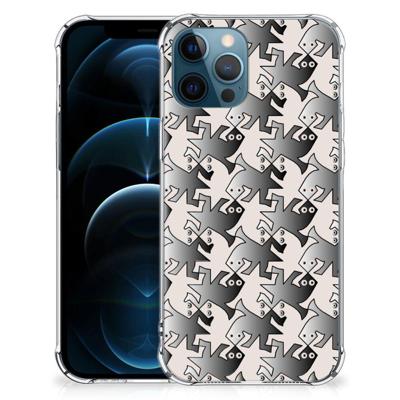 iPhone 12 | 12 Pro Case Anti-shock Salamander Grey iPhone 12 | 12 Pro Case Anti-shock Salamander Grey