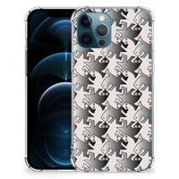iPhone 12 | 12 Pro Case Anti-shock Salamander Grey - thumbnail