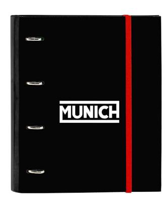 Ringmap Munich Vulcan Zwart 27 x 32 x 3.5 cm