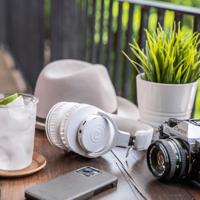 Audio-Technica M20xBTWH Draadloze Koptelefoon Wit - thumbnail