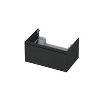 INK - Onderkast 1 Lade Greeploos Gelakt 45gr - 700x450x350 Mm - Mat Antraciet - thumbnail