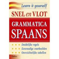 Deltas taalboek Learn it yourself - Grammatica Spaans - thumbnail