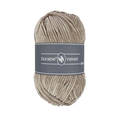 Durable Velvet 343 Warm Taupe - Haakgaren / Breigaren Durable Velvet 343 Warm Taupe - Haakgaren / Breigaren
