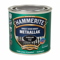 Hammerite Metaallak Direct over Roest Zijdeglans - Z260 Zwart - thumbnail