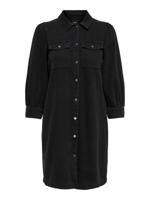 ONLY spijkerjurk ONLFELICA-GLOBA zwart - thumbnail