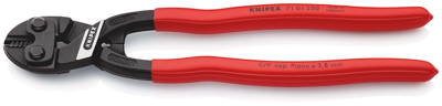 Knipex CoBolt® XL compacte boutensnijtang | Kunststof bekleed | Zwart geatramenteerd | Lengte 250 mm - 71 01 250 SB