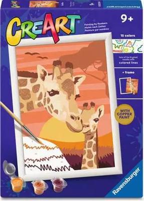 Ravensburger creart schilderen op nummer - giraffen Ravensburger creart schilderen op nummer - giraffen