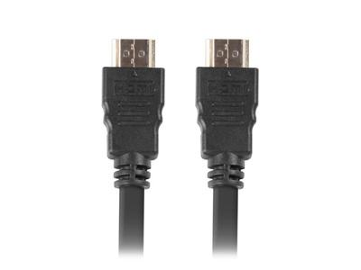 Lanberg CA-HDMI-11CC-0018-BK HDMI kabel 1,8 m HDMI Type A (Standaard) Zwart - thumbnail