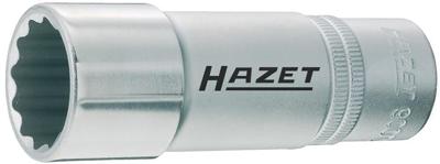 HAZET Dopsleutel 900TZ-13 · 1/2 inch (12,5 mm) vierkant hol · Buitentwaalfkant tractieprofiel · SW 13 mm