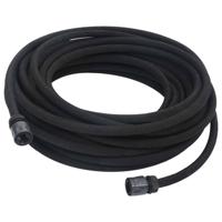 VidaXL Druppelslang 0,6'' 10 m rubber zwart - thumbnail