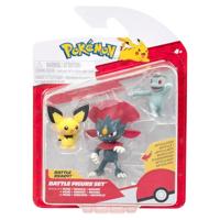 Pokemon Battle Figure Pack - Pichu, Weavile & Machop - thumbnail