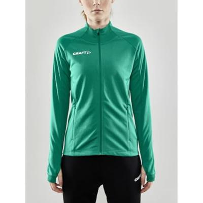 Craft 1910155 Evolve Full Zip Wmn - Team Green - S Craft 1910155 Evolve Full Zip Wmn - Team Green - S