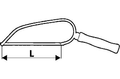 Topex Metaalbeugelzaag Mini 150mm