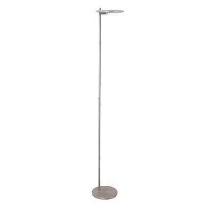 Steinhauer Led vloerlampTuround 40w - 2200-4000K - 187cm RVS helder glas - 2992ST