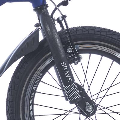 Alpina voorvork 16 brave vulcano black matt