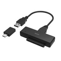 Hama USB-adapter Voor Harde Schijf Voor 2,5 En 3,5 SSD- En HDD-harde Schijven - thumbnail