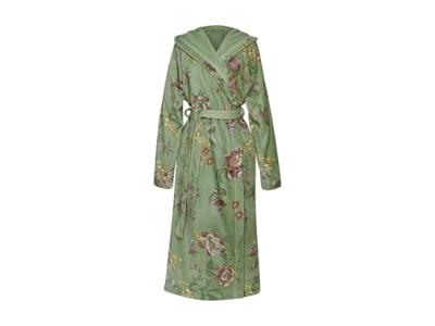Pip Studio Pip Studio Secret Garden Bathrobe Green XXL