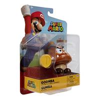 Super Mario Action Figure - Goomba with Coin - thumbnail