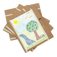 Colorations - draagbare tekenborden, 6dlg. - thumbnail