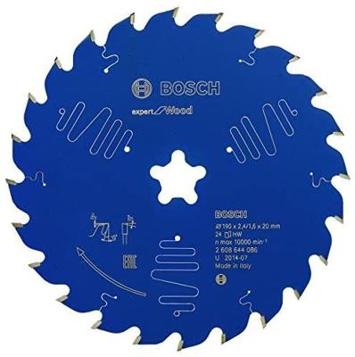 Bosch Accessoires Cirkelzaagblad expert for Wood 190xFast Fixx2.4/1.6x24 T - 2608644086