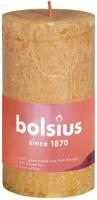 Bolsius Rustiekkaars shine 100/50 honeycomb yellow 1 Stuks - thumbnail