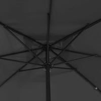 Tuinparasol Antraciet en Zwart 295 x 295 x 245 cm - thumbnail