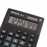 MAUL bureaurekenmachine MC 10, zwart - thumbnail