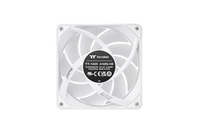 Thermaltake CL-F190-PL12SW-A koelsysteem voor computers Computer behuizing Ventilator 12 cm Wit 3 st