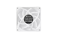 Thermaltake CL-F190-PL12SW-A koelsysteem voor computers Computer behuizing Ventilator 12 cm Wit 3 st - thumbnail
