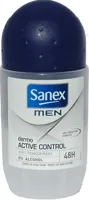 Sanex Sanex Deo Roll-On Active Control For Men 50 ml - thumbnail