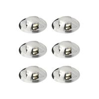 KonstSmide Set inbouwspotsMini 6x 12V - 7478-000 - thumbnail