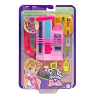 Polly Pocket-Barbie Dream House-Box met 3 minifiguren HWP11 - thumbnail