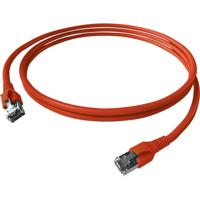 EasyLan FlexBoot Patchkabel Kat.6A, S/FTP, rood, 7,5 m - thumbnail