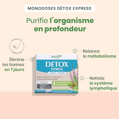 Herbalgem Detox Express Monodosissen 7x10ml