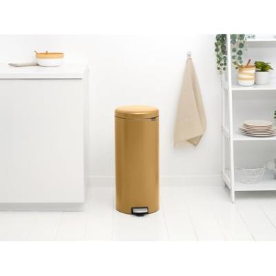 Brabantia pedaalemmer NewIcon 30 liter warm gold