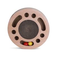 Nobleza Kattenspeelgoed - Karton met speelballen - Rond - thumbnail