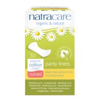 Natracare Panty Liners Curved Inlegkruisjes - plasticvrij - thumbnail