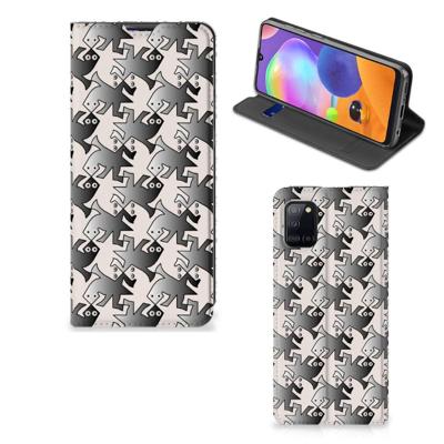 Samsung Galaxy A31 | Hoesje maken | Salamander Grey Samsung Galaxy A31 | Hoesje maken | Salamander Grey