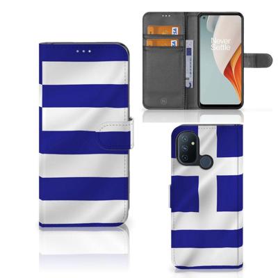 OnePlus Nord N100 | Bookstyle Case | Griekenland OnePlus Nord N100 | Bookstyle Case | Griekenland