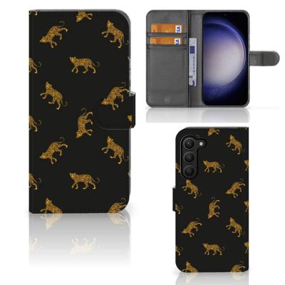 Telefoonhoesje | Met pasjeshouder | voor Samsung Galaxy S23 Plus Leopards Telefoonhoesje | Met pasjeshouder | voor Samsung Galaxy S23 Plus Leopards
