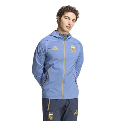 adidas Argentinië Tiro Travel Trainingsjack 2026-2028 Blauw Goud