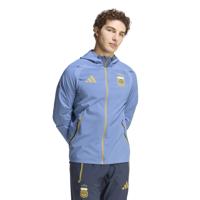 adidas Argentinië Tiro Travel Trainingsjack 2026-2028 Blauw Goud - thumbnail