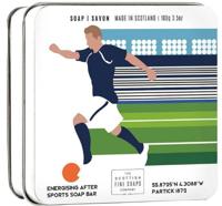 Scottish Fine Soaps Soap in a Tin Sports Football 100gr - thumbnail